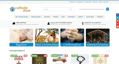 Desktop Screenshot of catholicdoor.com